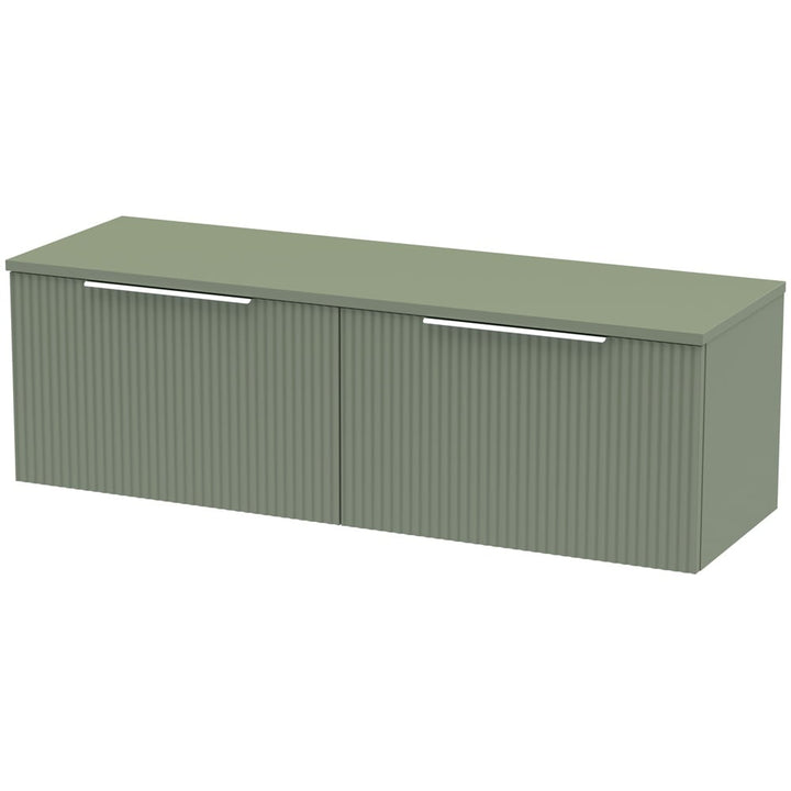 hudson-reed-fluted-satin-green-1200mm-wall-hung-2-drawer-vanity-unit--worktop-