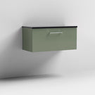 nuie-arno-satin-green-800mm-wall-hung-1-drawer-vanity--laminate-top-