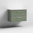 nuie-arno-satin-green-800mm-wall-hung-2-drawer-vanity-unit--laminate-top-