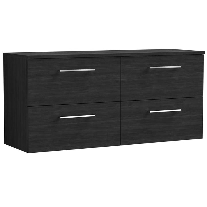 nuie-arno-charcoal-black-1200-wall-hung-4-drawer-vanity-unit--worktop-