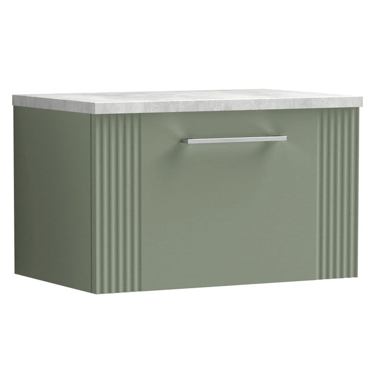 nuie-deco-satin-reed-green-600mm-wall-hung-single-drawer-vanity-unit--laminate-top-dpf894lbg-