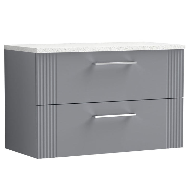 nuie-deco-satin-grey-800mm-wall-hung-2-drawer-vanity-unit--laminate-top-