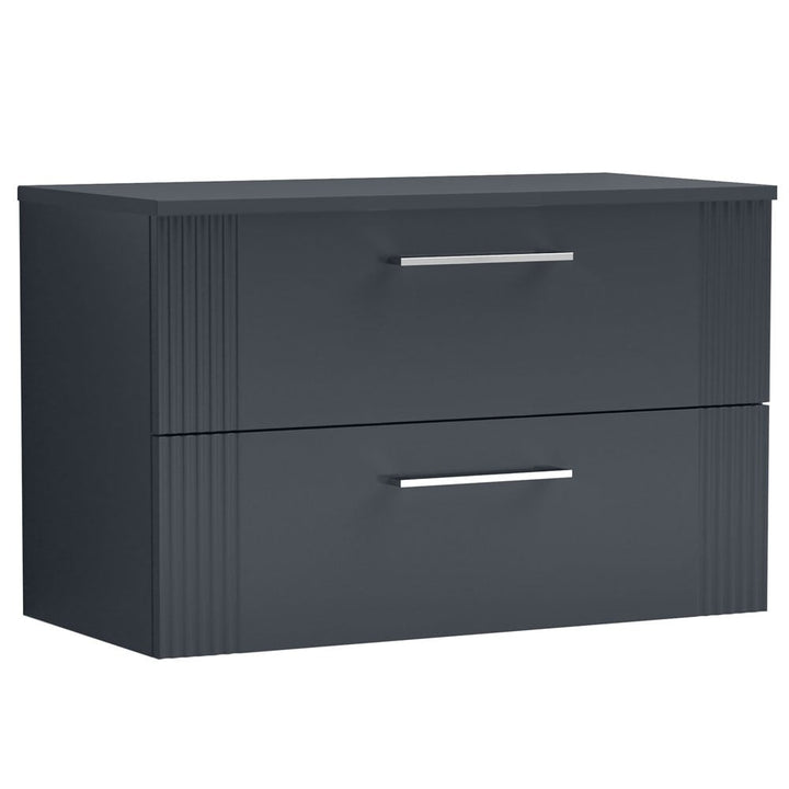 nuie-deco-satin-anthracite-800mm-wall-hung-2-drawer-vanity-unit--worktop-