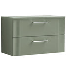 nuie-deco-satin-reed-green-800mm-wall-hung-2-drawer-vanity-unit--worktop-