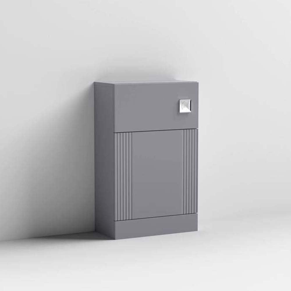 Nuie Deco Satin 500mm Back to Wall WC Toilet Unit
