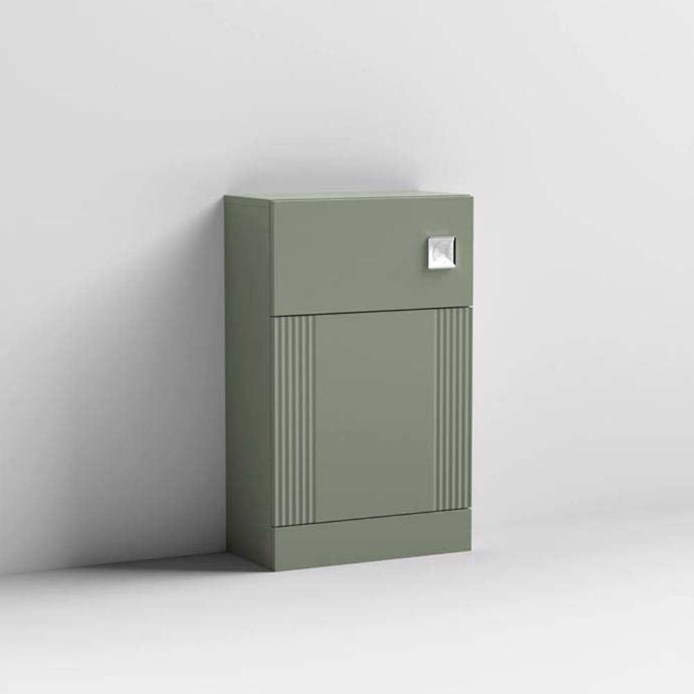 Nuie Deco Satin 500mm Back to Wall WC Toilet Unit