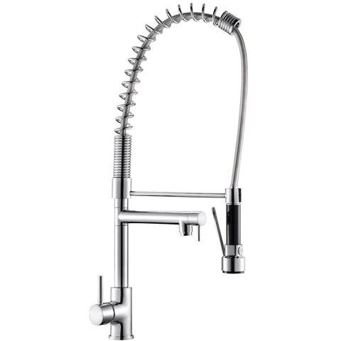Reginox Altus Chrome Chef Pullout Spout Kitchen Mixer Tap