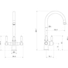lsc-traditional-cruciform-3in1-brass--white-boiling-hot-water-kitchen-tap--tank-