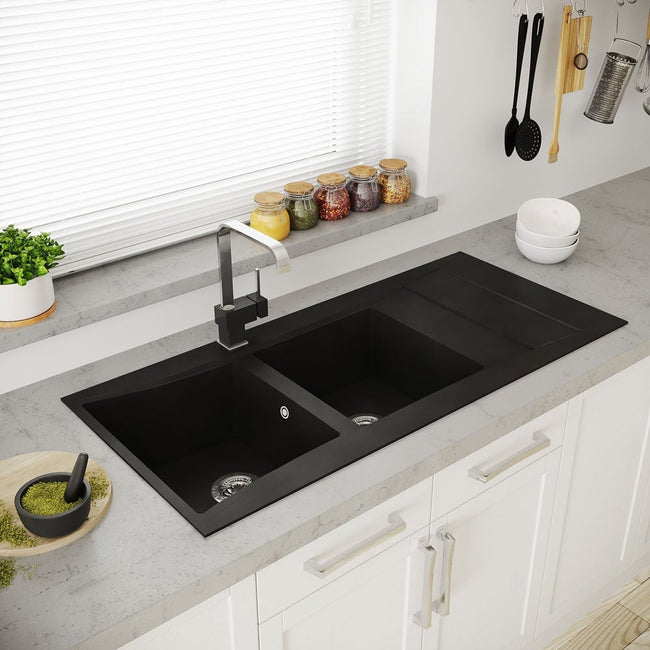 Reversible Composite Synthetic Kitchen Sinks