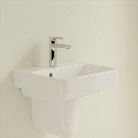 Villeroy & Boch O.novo 450x370 1th White Basin & Semi Pedestal
