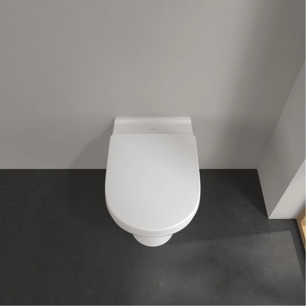 Villeroy & Boch O.novo White Back To Wall Toilet & Soft Close Seat