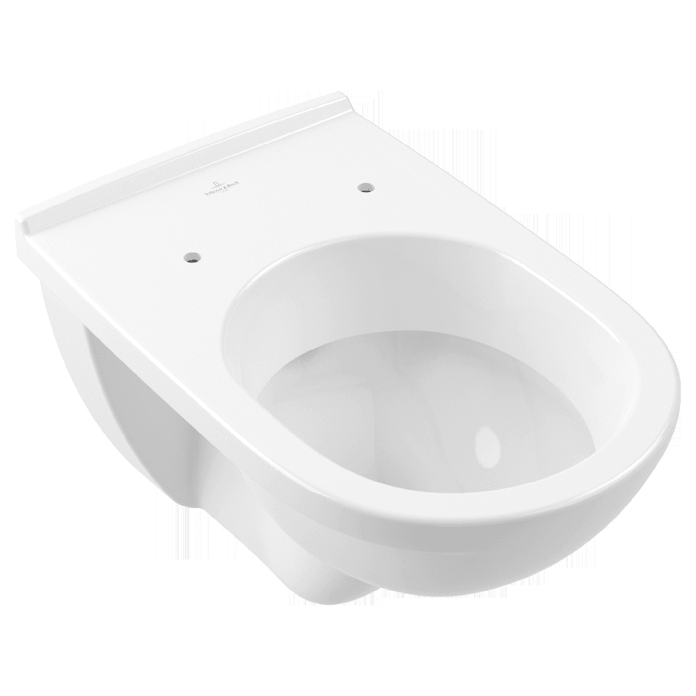 Villeroy & Boch O.novo White Wall Hung Toilet & Soft Close Seat 56601001+9M38S101