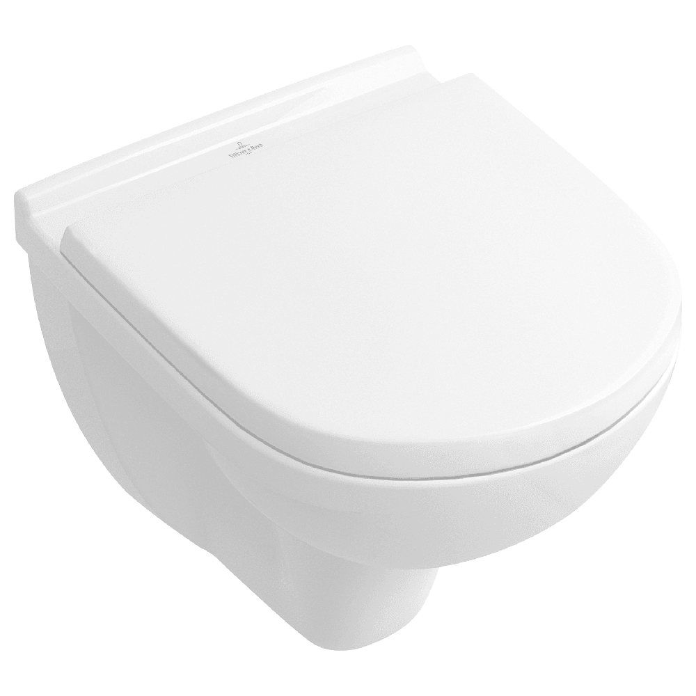 Villeroy & Boch O.novo White Wall Hung Toilet & Soft Close Seat