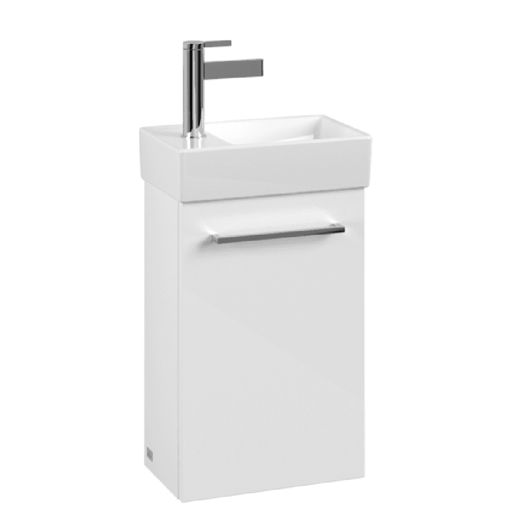 villeroy--boch-avento-crystal-white-350mm-wall-hung-vanity-unit--basin-tap-on-left-a87600b443003r01-