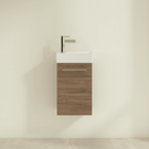 villeroy--boch-avento-arizona-oak-350mm-wall-hung-vanity-unit--basin-tap-on-left-a87600vh43003r01-