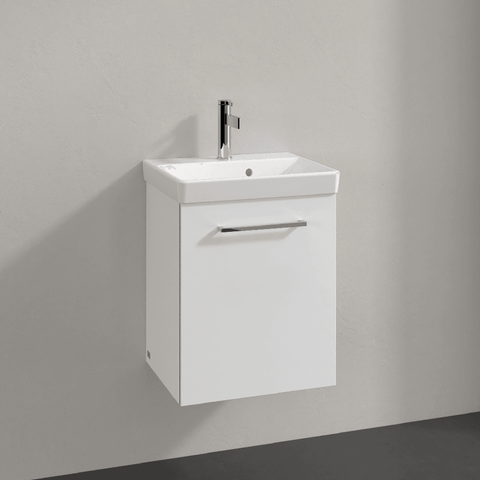 Villeroy & Boch Avento Crystal White 450mm Wall Hung Vanity Unit & Basin A88700B4+73584501
