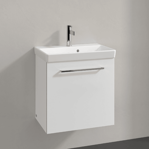 Villeroy & Boch Avento Crystal White 550mm Wall Hung Vanity Unit & Basin A88800B4+4A005501