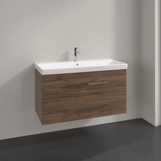 villeroy--boch-avento-arizona-oak-1000mm-wall-hung-vanity-unit--basin-