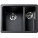 rangemaster-paragon-15-bowl-granite-ash-black-undermount-kitchen-sink--waste-