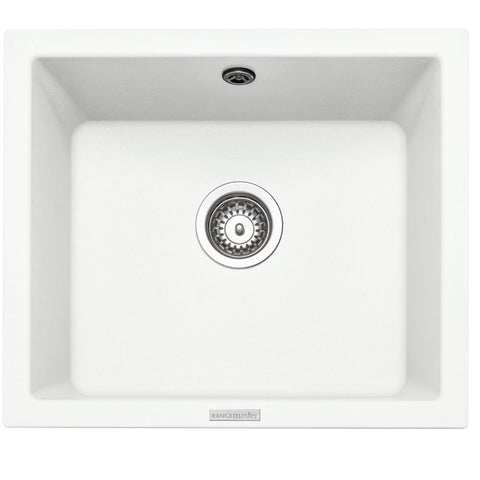 Rangemaster Paragon 1.0 Bowl Granite Undermount Kitchen Sink & Waste