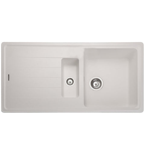 Rangemaster Elements 1.5 Bowl Granite Stone Kitchen Sink & Waste ELE1052 Series