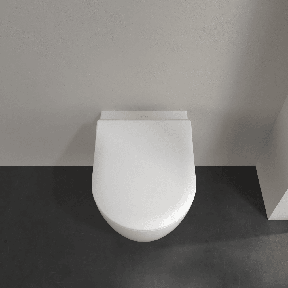 Villeroy & Boch Avento Combi-Pack, Wall Hung Toilet, White Alpin 5656RS01