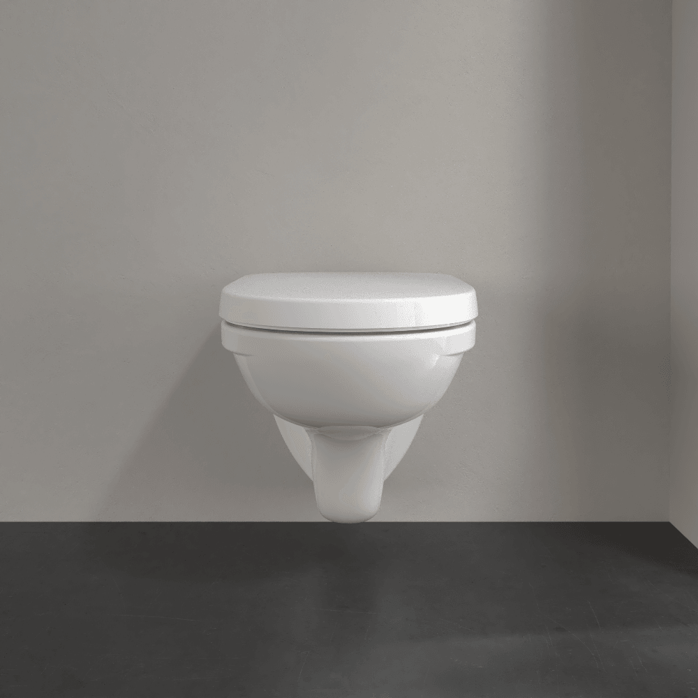 Villeroy & Boch O.novo Combi-Pack, Wall Hung Toilet, White Alpin 5688H101