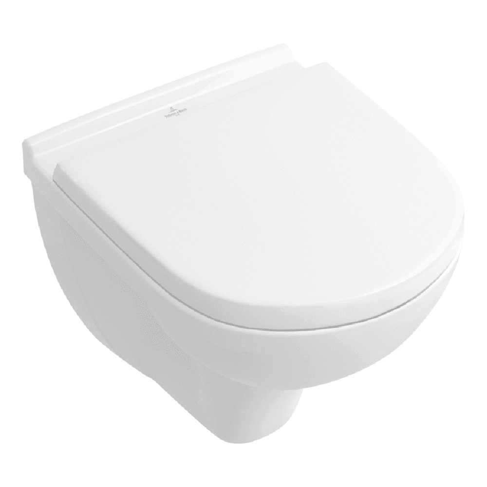 Villeroy & Boch O.novo Combi-Pack, Wall Hung Toilet, White Alpin 5688H101
