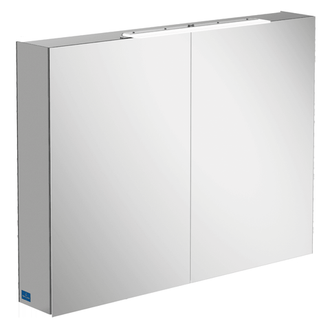 Villeroy & Boch My View One Surface-mounted mirror cabinet, with lighting, 1007 x 746 x 159 mm