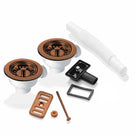 2x-90mm-brushed-copper-waste-overflow-for-astini-rak-rangemaster-ceramic-sink-