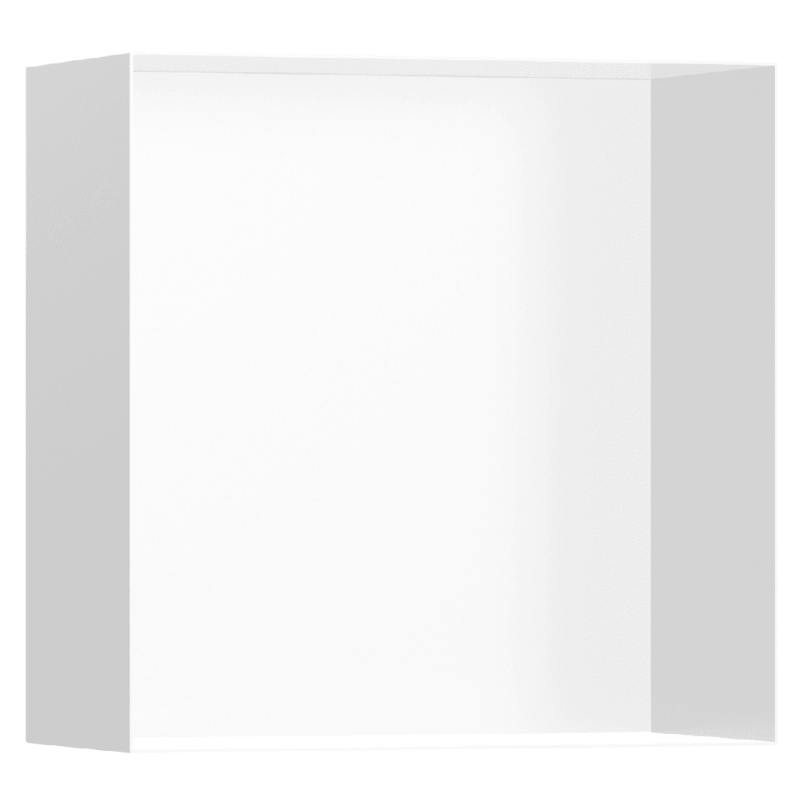 Hansgrohe XtraStoris Minimalistic Frameless Wall Niche 300x300mm with Open Frame