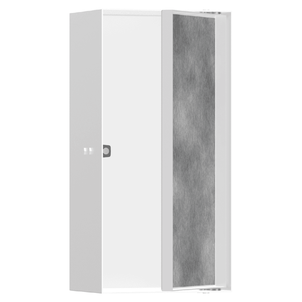 Hansgrohe XtraStoris Wall Niche with Tileable Door 300x150mm Frameless Design