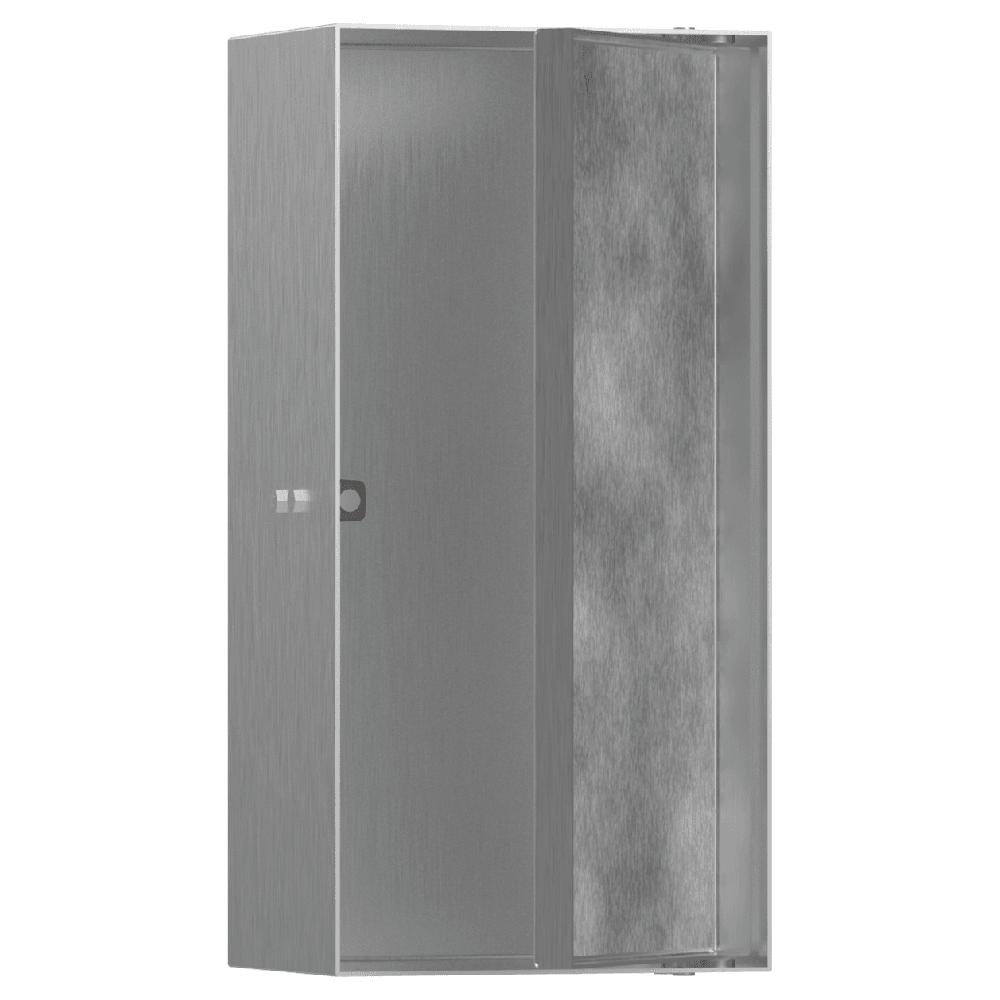Hansgrohe XtraStoris Wall Niche with Tileable Door 300x150mm Frameless Design