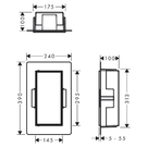 hansgrohe-xtrastoris-rock-300150100-brushed-stainless-steel-wall-niche-with-tileable-door-