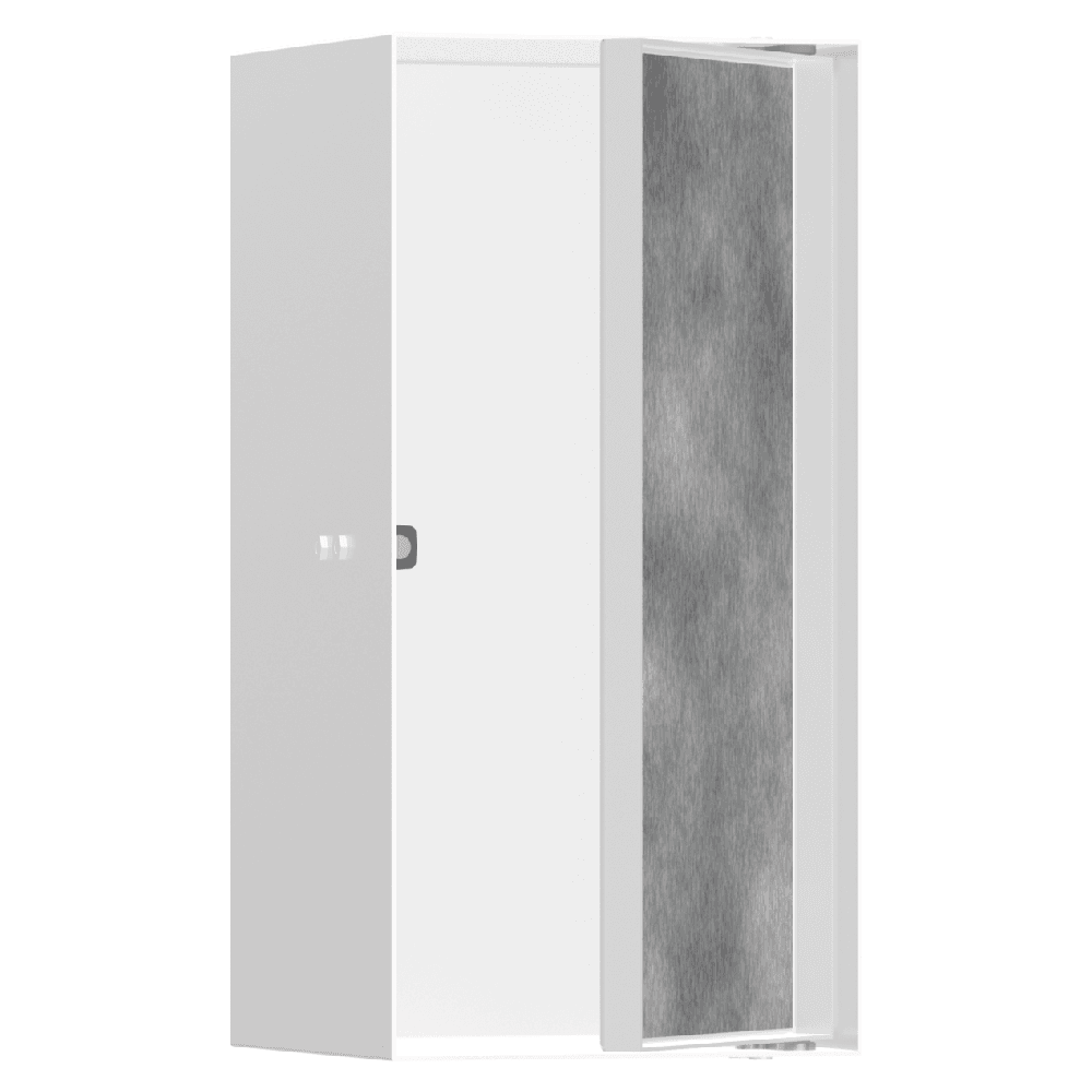 Hansgrohe XtraStoris Rock Wall Niche with Tileable Door 300x150x140mm