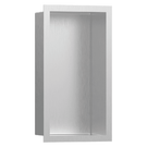 hansgrohe-xtrastoris-individual-300150100-brushed-stainless-steel-wall-niche-with-brushed-stainless-steel-frame-