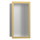 hansgrohe-xtrastoris-individual-300150100-brushed-stainless-steel-wall-niche-with-polished-gold-frame-