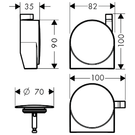 hansgrohe-exafill-s-100-brushed-black-chrome-bath-filler-waste--overflow-set-