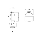 hansgrohe-exafill-plus-100-chrome-bath-filler-waste--overflow-set-