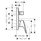 hansgrohe-logis-chrome-concealed-single-lever-bath-mixer-