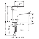 hansgrohe-vernis-blend-80-chrome-single-lever-bath-mixer-tap-