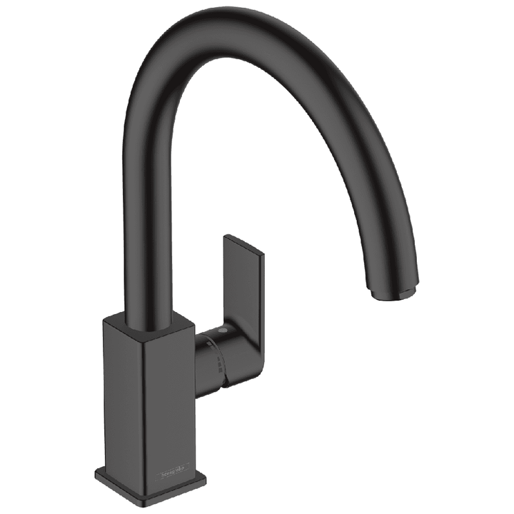 hansgrohe-vernis-shape-m35-210-matt-black-single-lever-kitchen-mixer-tap-