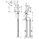 hansgrohe-talis-m54-270-1-jet-brushed-black-chrome-pullout-l-spout-kitchen-mixer-tap-with-sbox-