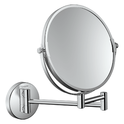 Hansgrohe Logis Universal Wall Mounted Chrome Shaving Mirror