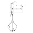 hansgrohe-zesis-m33-160-matt-black-single-lever-pull-out-kitchen-mixer-tap-
