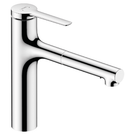 hansgrohe-zesis-m33-160-chrome-single-lever-pull-out-kitchen-mixer-tap-with-sbox-lite-