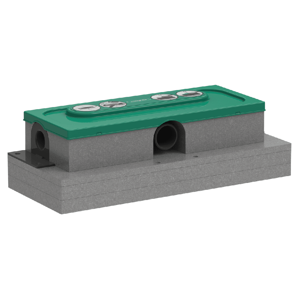 Hansgrohe uBox Universal Base Set For Flat Installation Finish Sets
