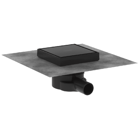 Hansgrohe RainDrain Point 150/150 Complete Point Drain Set with Tileable Rear Cover
