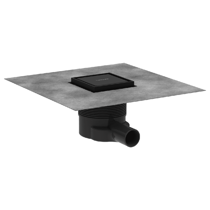 hansgrohe-raindrain-brilliance-100100-matt-black--stainless-steel-complete-point-drain-set-