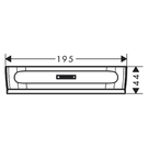 hansgrohe-wallstoris-195-matt-white-squeegee-